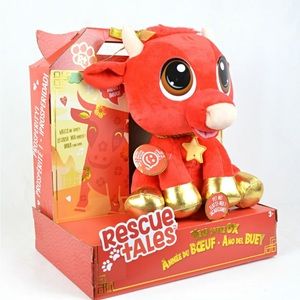 NEW Little Tikes Rescue Tales Year Of The Ox Interactive Soft Plush Pet Toy